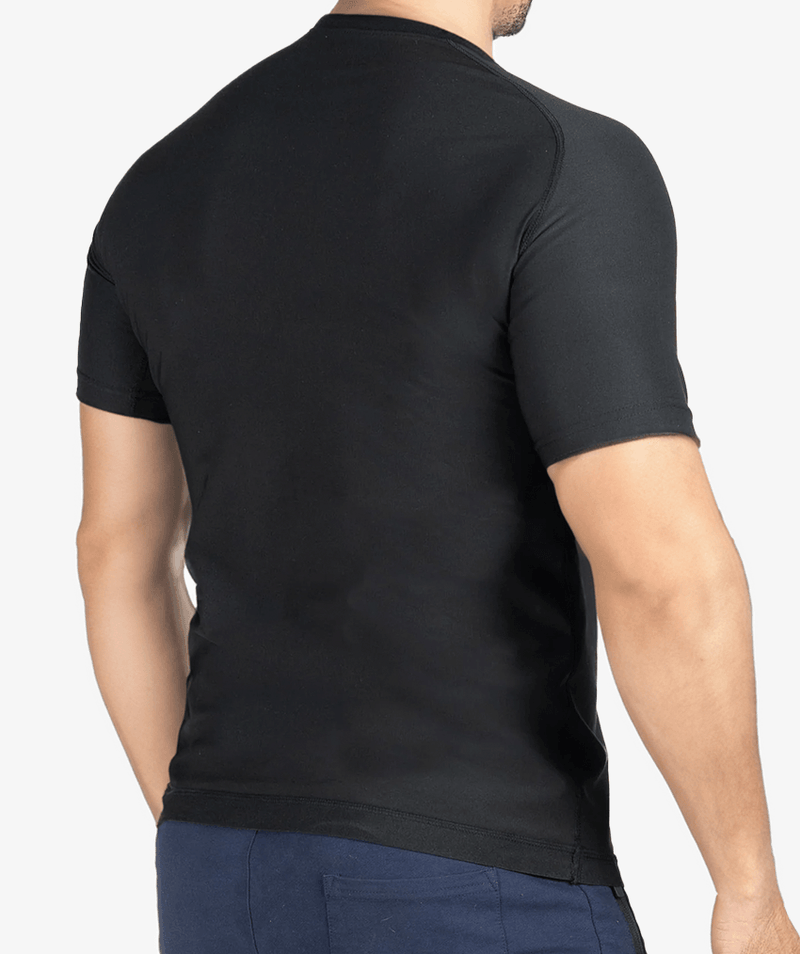 Camiseta Efeito Sauna Manga Curta Fitness e Sport - Masculina