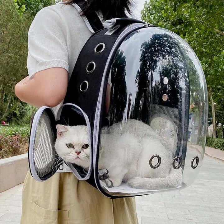 Mochila de Transporte Para Gatos Ventilada