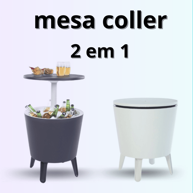 Mesa cooler 2 em 1 utimas unidades em estoque